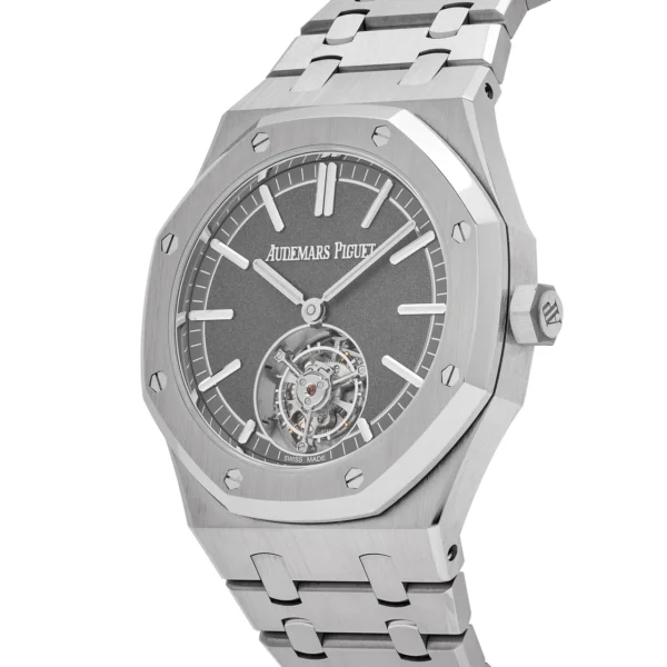 Audemars Piguet 26530TI.OO.1220TI.01 Royal Oak Selfwinding Flying Tourbillon Titanium Slate Dial - Image 3