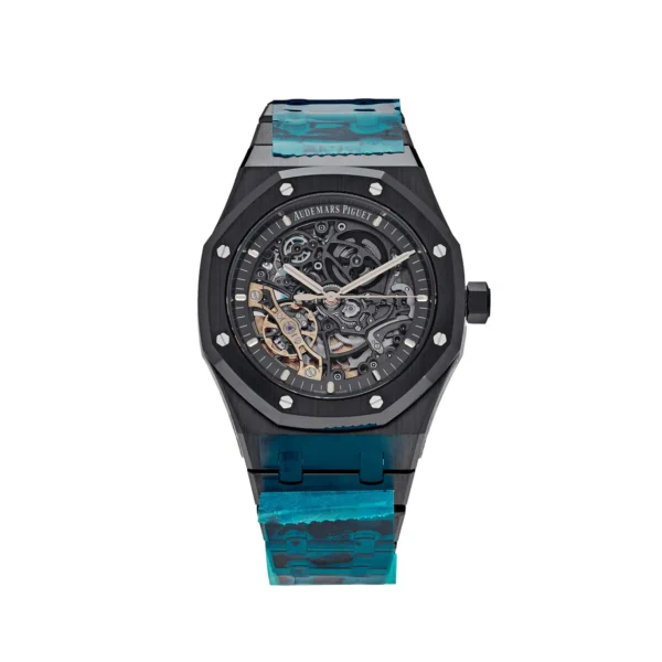 Audemars Piguet Royal Oak 15416CE.OO.1225CE.01 Double Balance Wheel Openworked Black Ceramic - Image 5