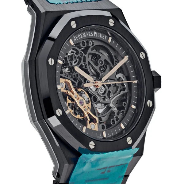 Audemars Piguet Royal Oak 15416CE.OO.1225CE.01 Double Balance Wheel Openworked Black Ceramic